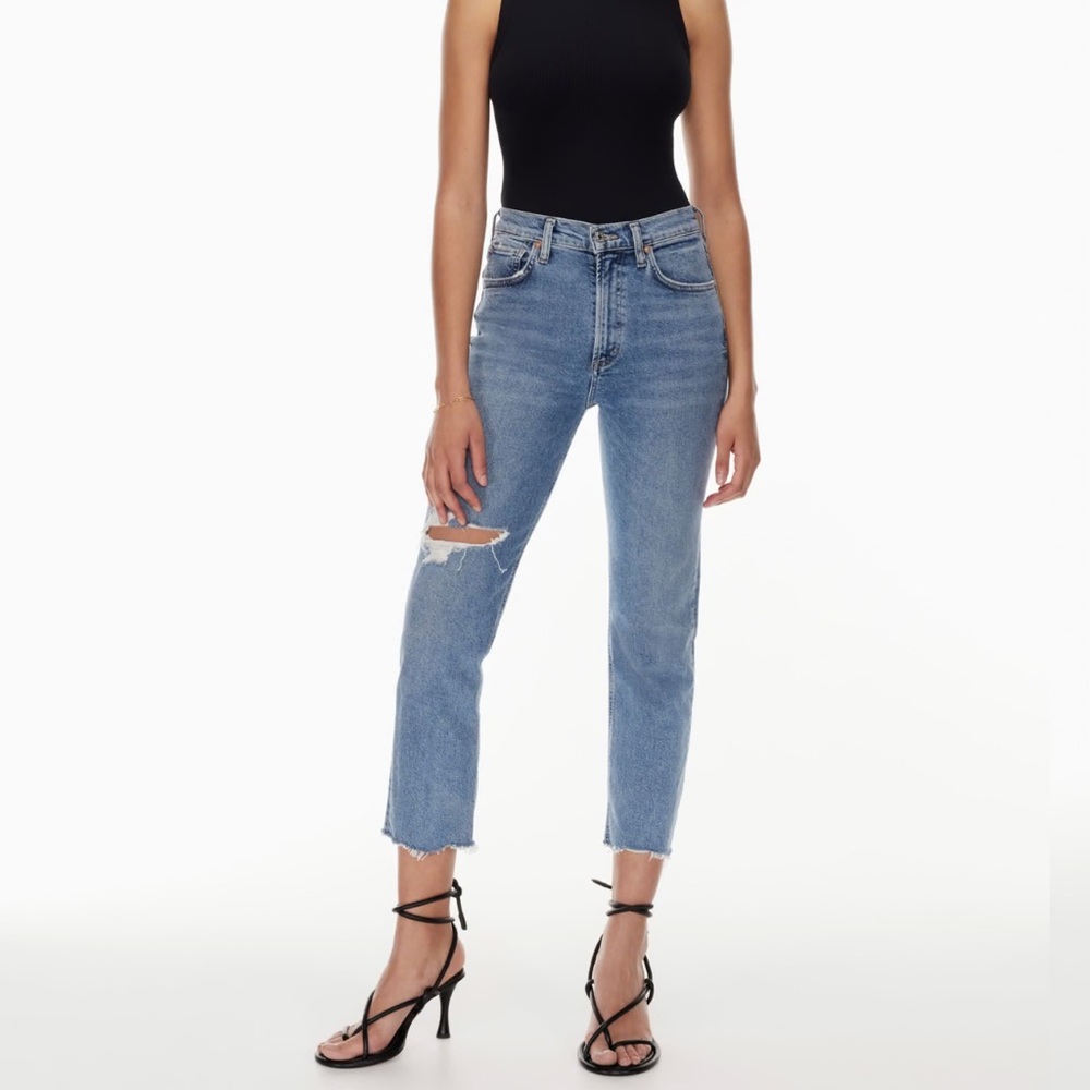 Citizens of Humanity Daphne cropped jeans. Size 30.